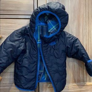 Baby north face hooded jacket 12-18m
